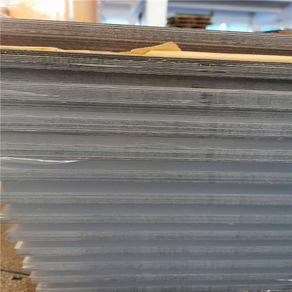 1.0mm Thickness Uv Blocking Polycarbonate Sheet Double Side Anti Saliva