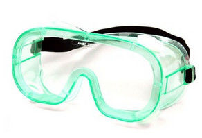 Double Sided Eye Safety Goggles Chemical Protective Goggles With Elastic Cord