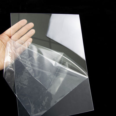 Rigid 0.3MM Double Sided Fogproof Clear PET Film For Face Shield