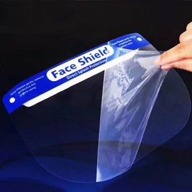 Transparent Disposable Face Shield Safety Face Splash Shield Anti Bacteria