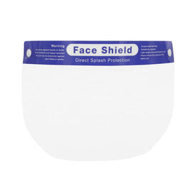 Comfortable Disposable Face Shield PET Anti Virus Eco Friendly Material